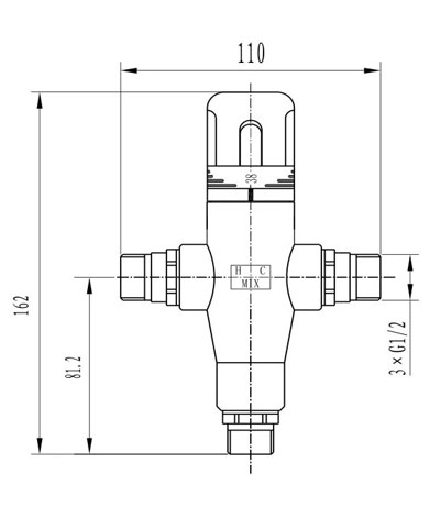 TMV1002 ¹ܵˮߴͼ